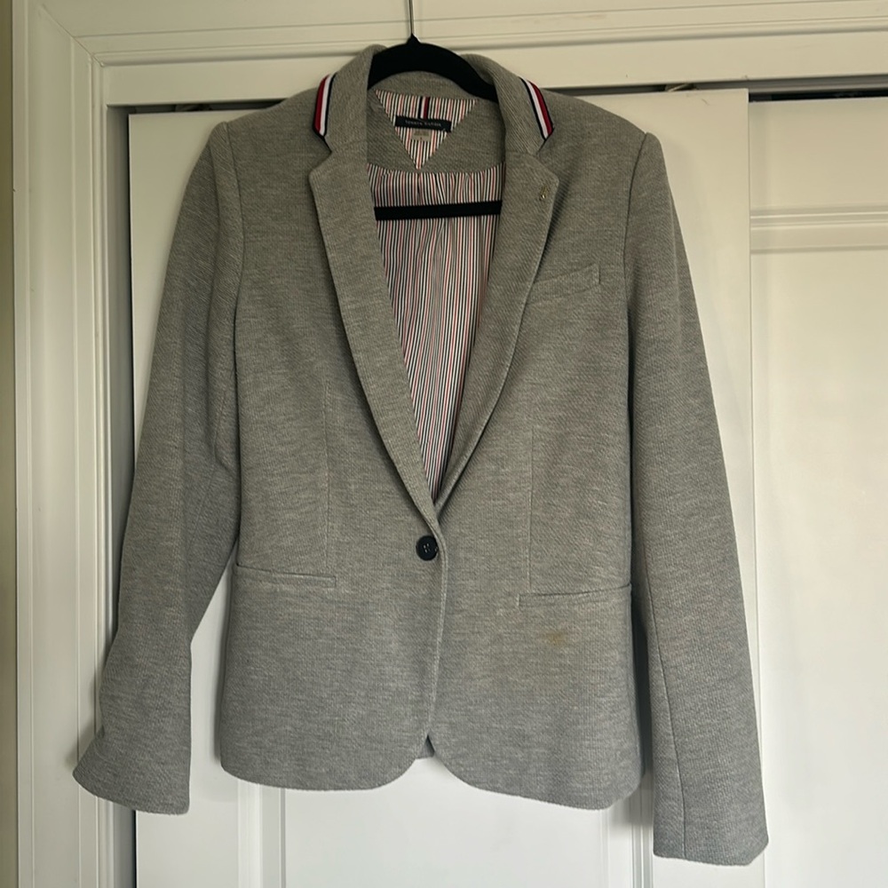 Tommy Hilfiger gray blazer